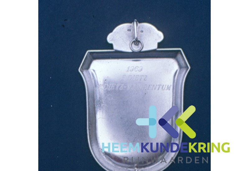 1969 Koningszilver EMM Lobith E. Dietz - C.Dietz van Bentum Achterzijde F00002753